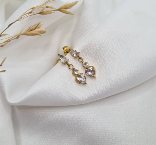 Boucles d'oreilles LOVE