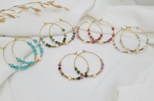 Boucles d'oreilles LINA