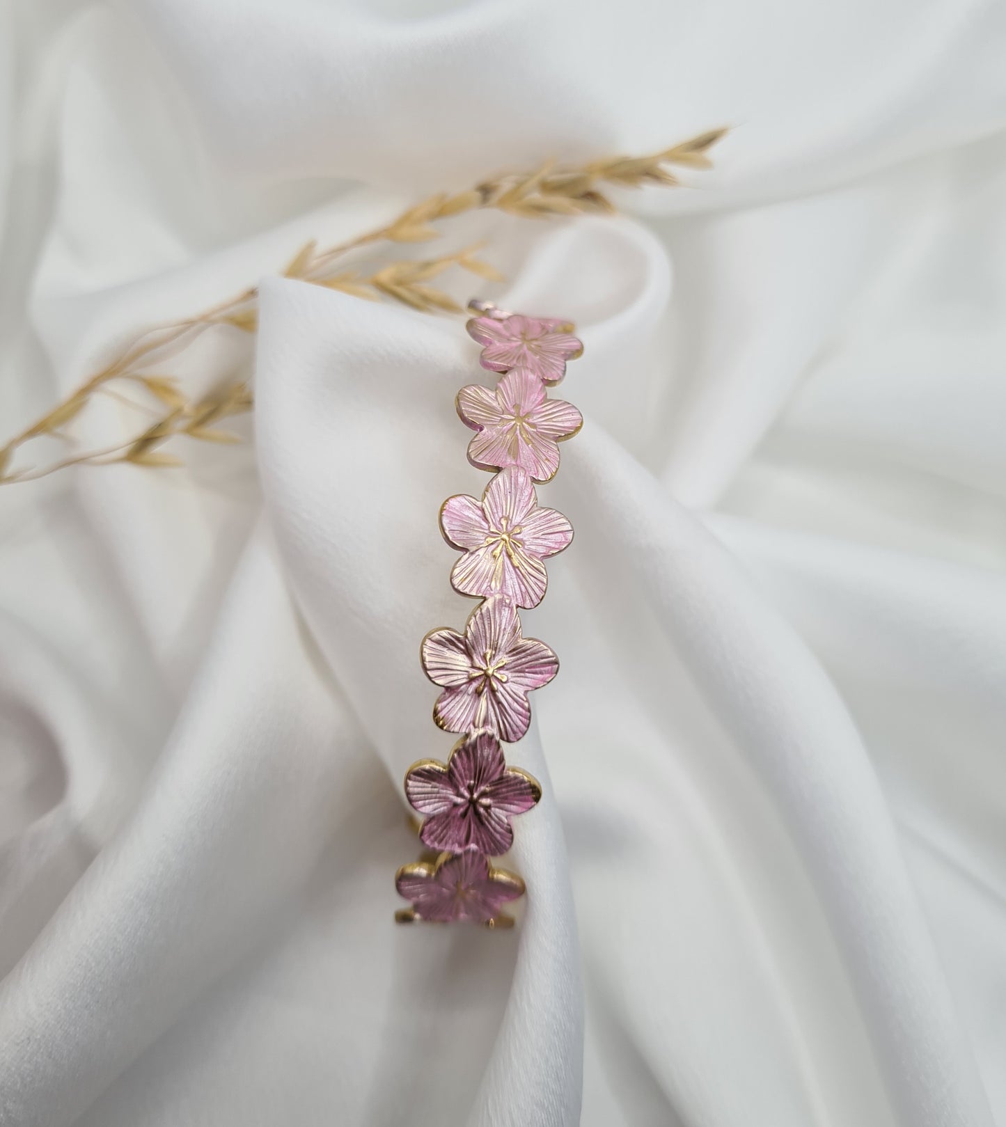 Bracelet Jonc FLEURS